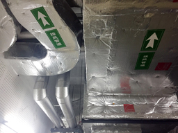 清華大學(xué)06不銹鋼風(fēng)管安裝